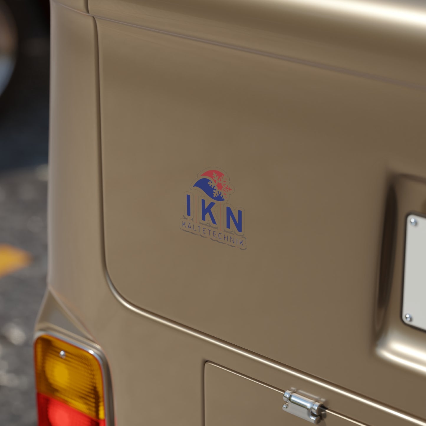 iknTransparent Outdoor Stickers