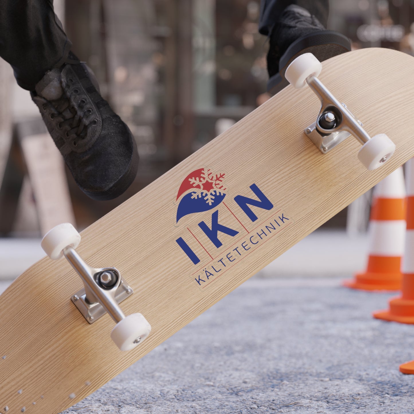 iknTransparent Outdoor Stickers