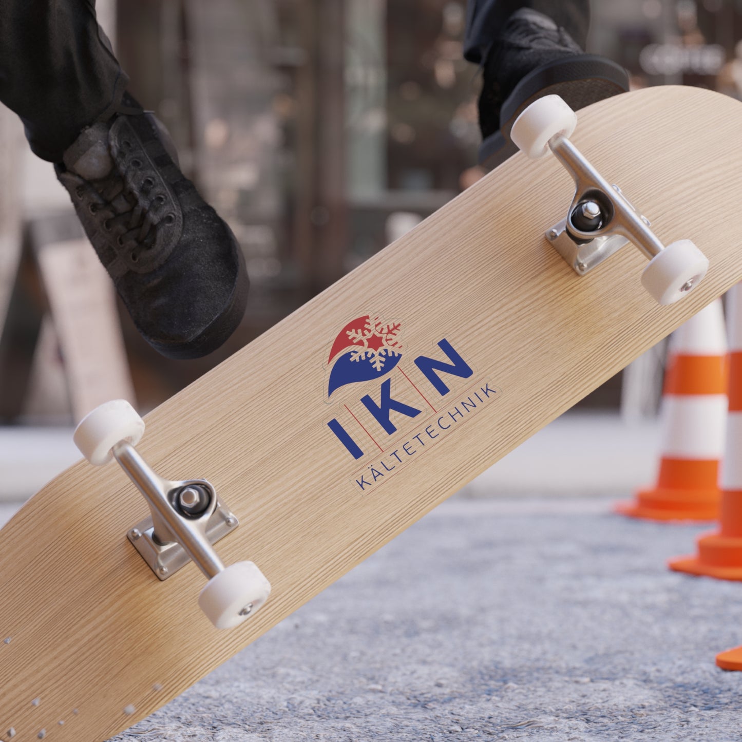iknTransparent Outdoor Stickers