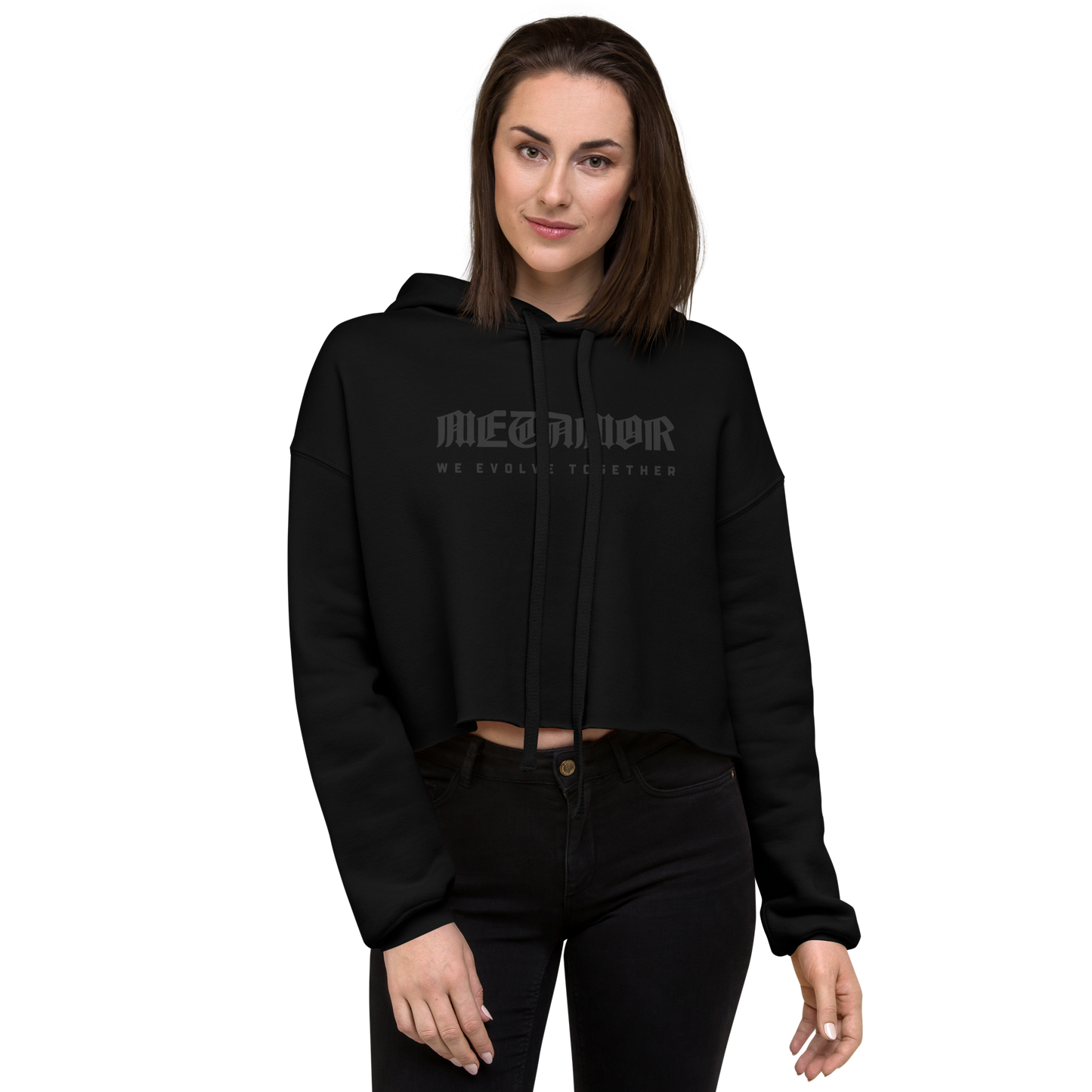 Metamor Crop-Hoodie