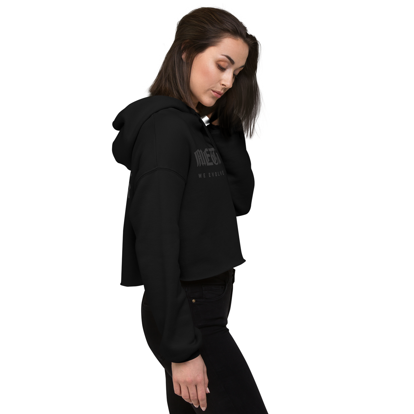 Metamor Crop-Hoodie