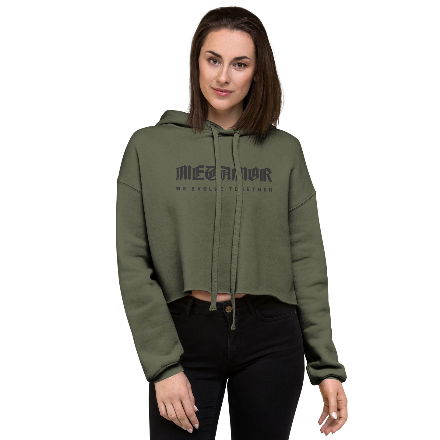 Metamor Crop-Hoodie