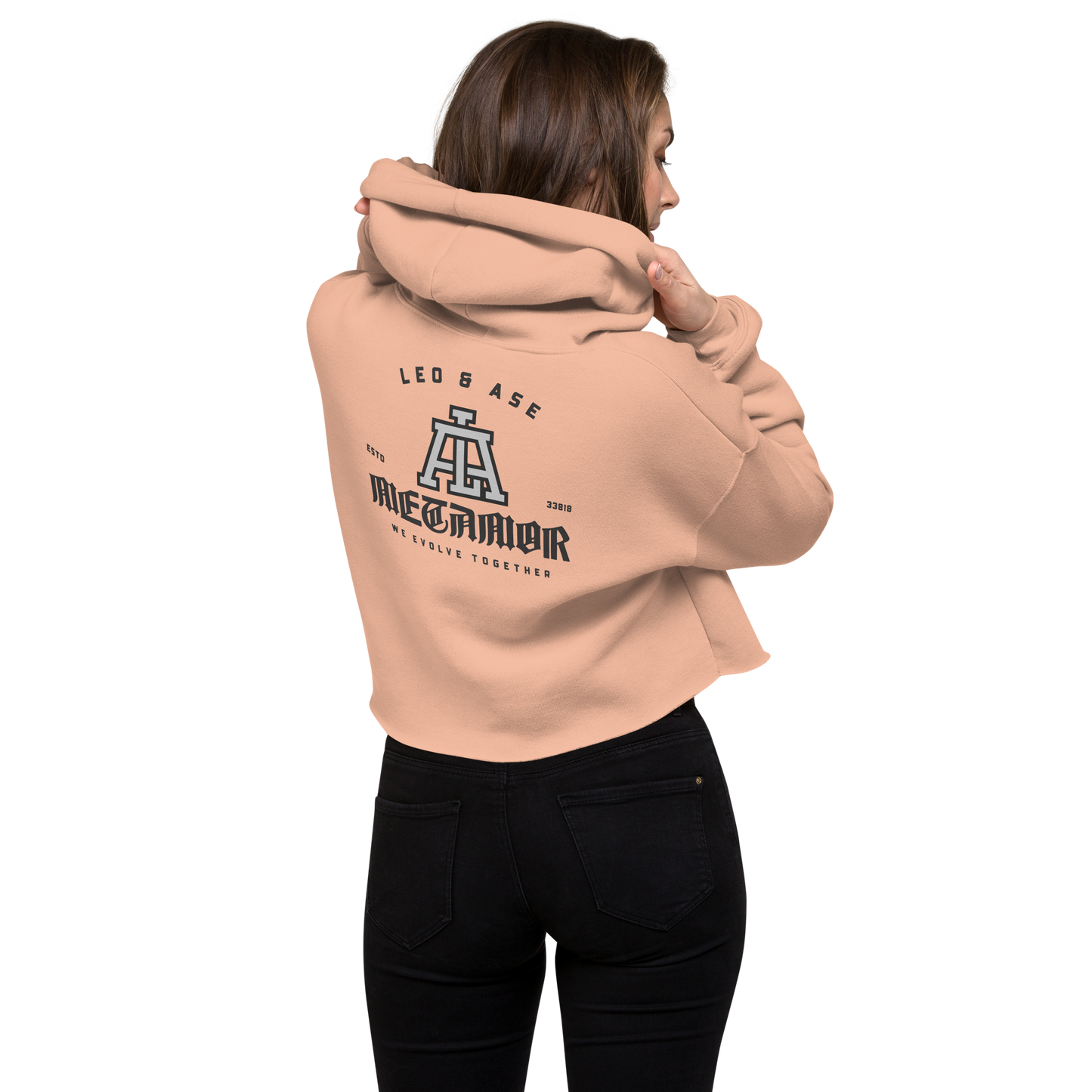 Metamor Crop-Hoodie