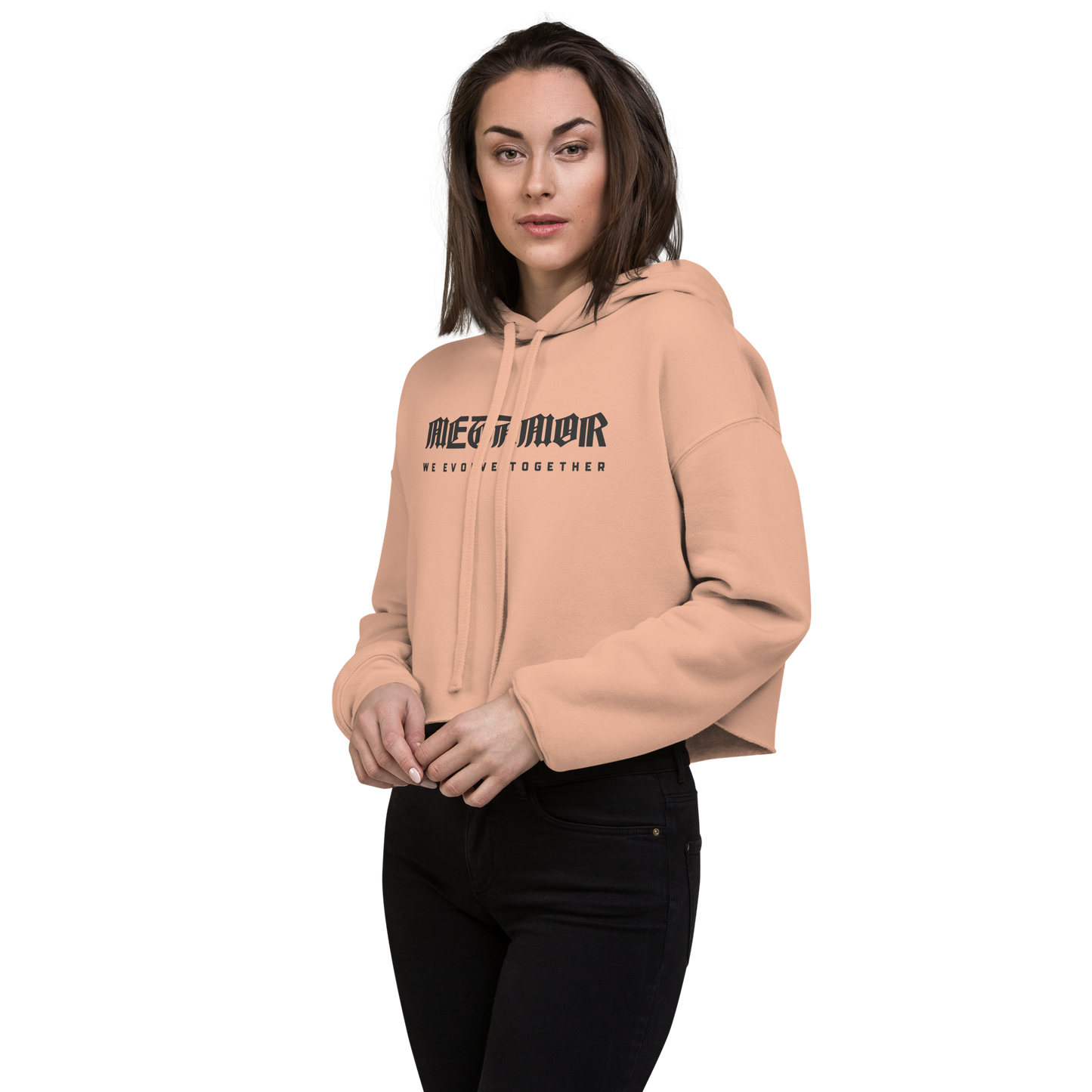 Metamor Crop-Hoodie