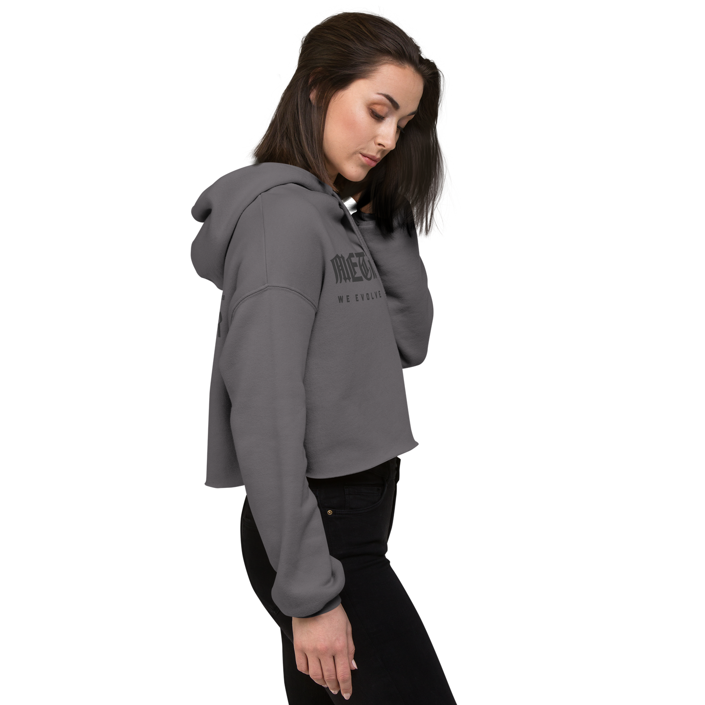 Metamor Crop-Hoodie