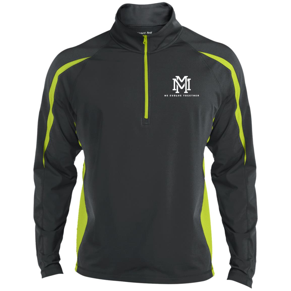 Men's Sport Wicking Colorblock 1/2 Zip
