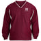 Maroon/White