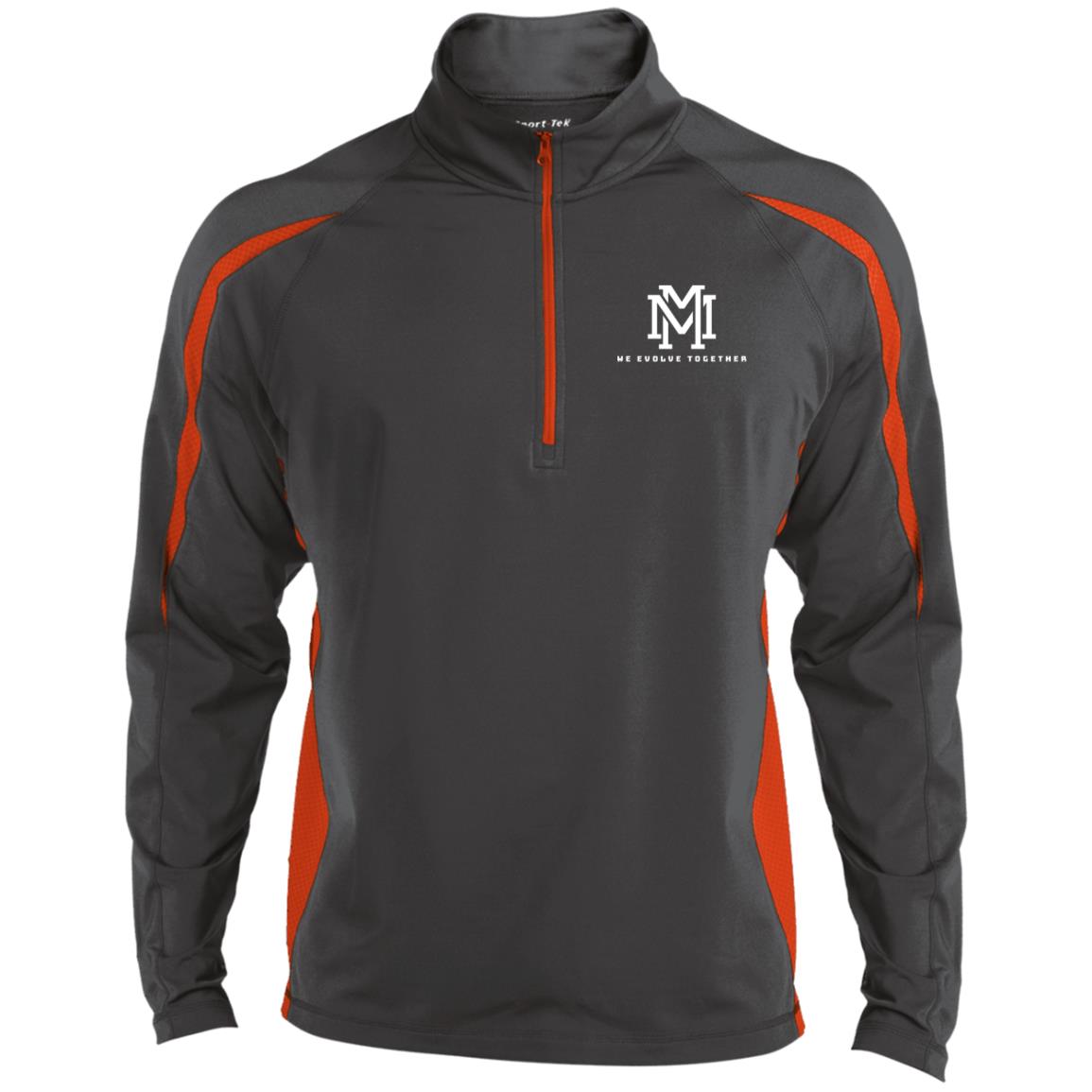 Men's Sport Wicking Colorblock 1/2 Zip