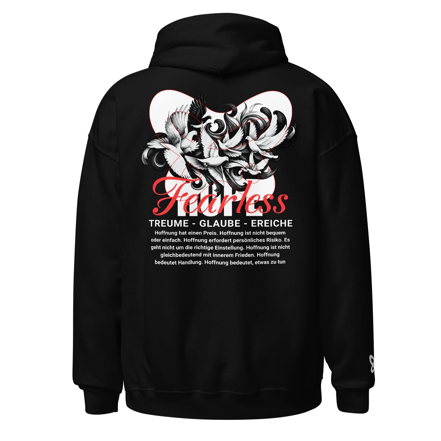 Jakobus 2:17 Unisex-Kapuzenpullover