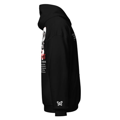 Jakobus 2:17 Unisex-Kapuzenpullover
