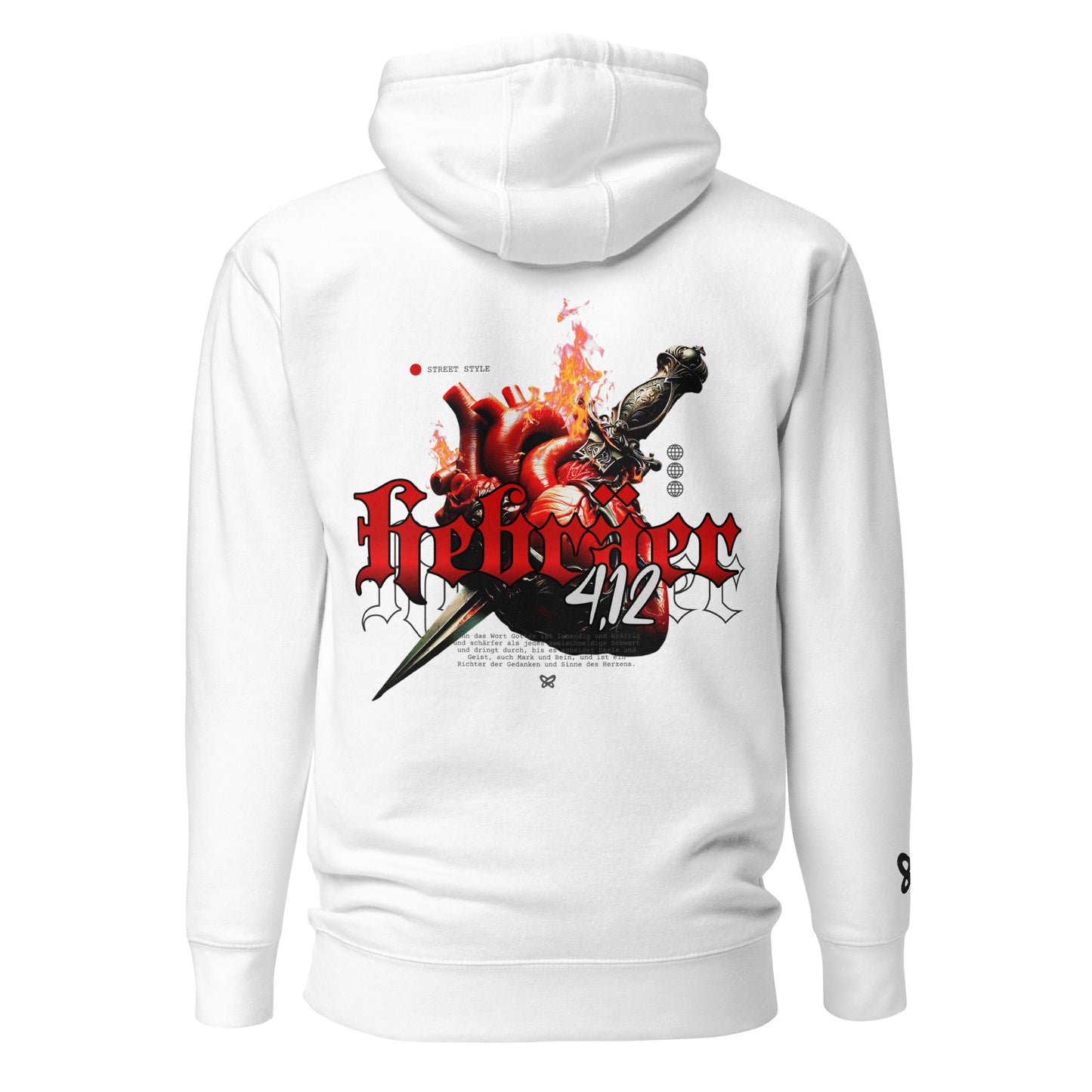 Hebräer 4,12 Unisex-Kapuzenpullover