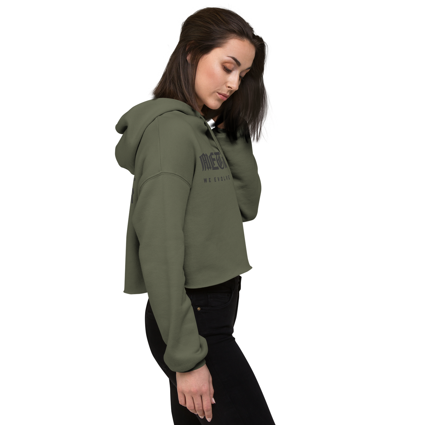 Metamor Crop-Hoodie