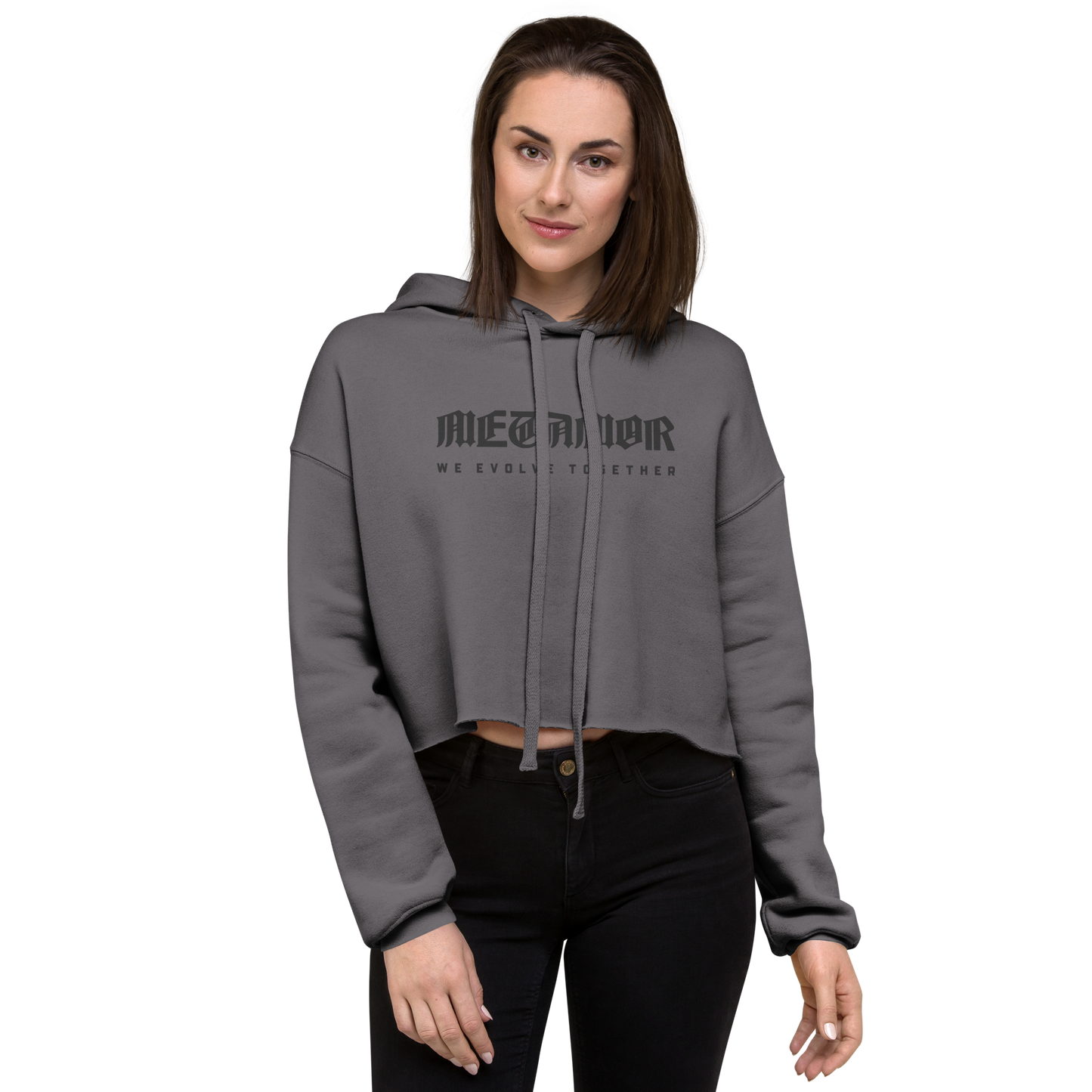 Metamor Crop-Hoodie